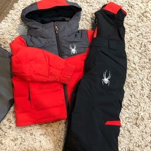 Spyder Snow Bibs and Jacket